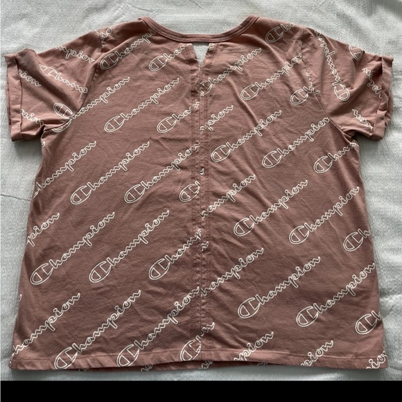 Pink Champion print shirt - Picture 6 of 8
